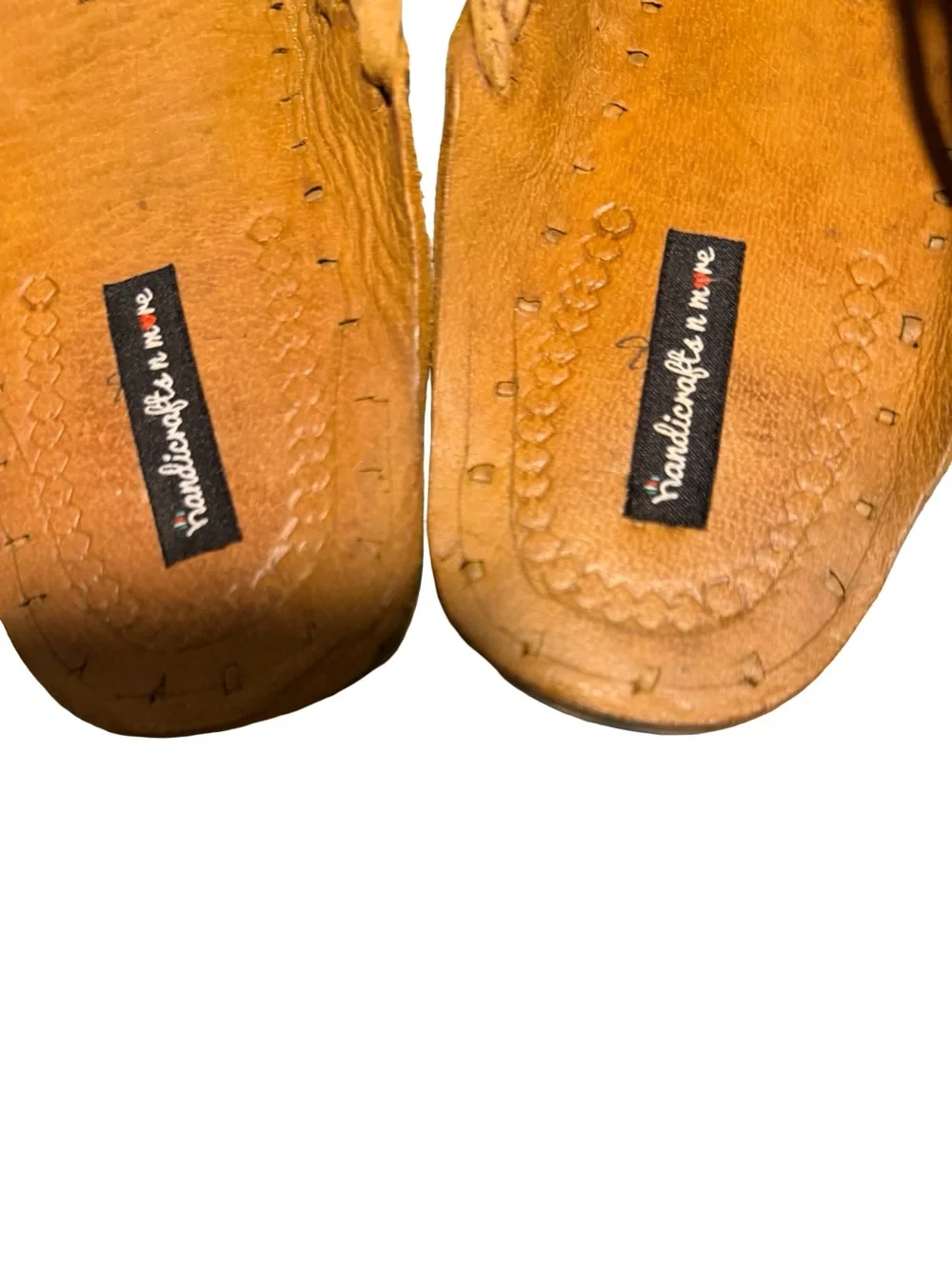 Handmade Leather Kolhapuris Men’s Mules, Slip On  Artisan Sandals Size 11